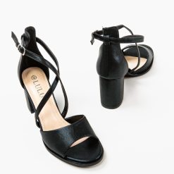 Sandale dama Ervans Negre 3