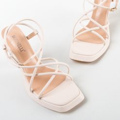 Sandale dama Filipina Bej 5