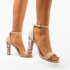 Sandale dama Florys Bej 3