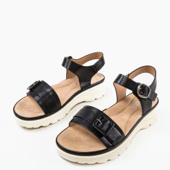 Sandale dama Fyta Negre 4