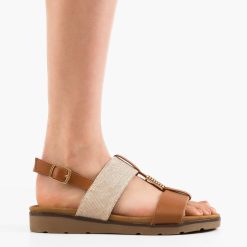 Sandale dama Gret Camel 3