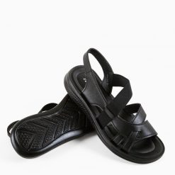 Sandale dama Janna Negre 4