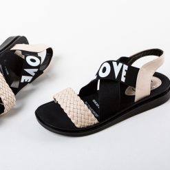 Sandale dama Jeme Bej 5