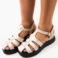 Sandale dama Kelorit Bej 2