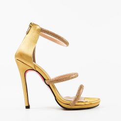 Sandale dama Kesta Galbene 4