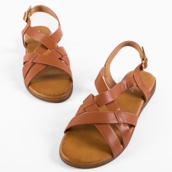 Sandale dama Kham Camel 5