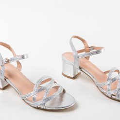 Sandale dama Lojy Argintii 7