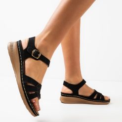 Sandale dama Mawuli Negre 1