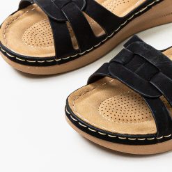 Sandale dama Mawuli Negre 4