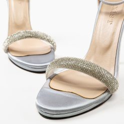 Sandale dama Meyosy Gri 2