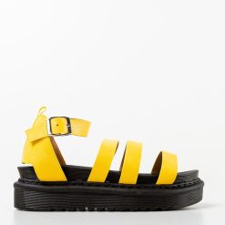 Sandale dama Orr Galbene 3