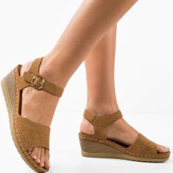 Sandale dama Padmor Camel 2