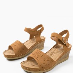 Sandale dama Padmor Camel 5