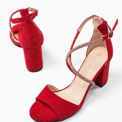 Sandale dama Pixies Rosii 6