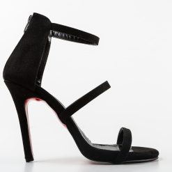 Sandale dama Plakere Negre 2 3