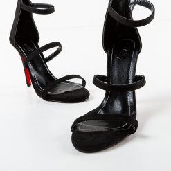 Sandale dama Plakere Negre 2 4