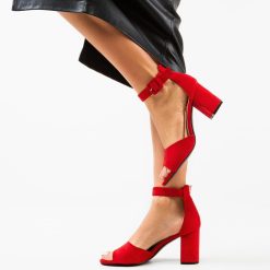 Sandale dama Portuguese Rosii 2