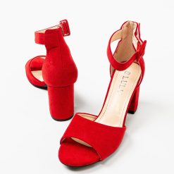 Sandale dama Portuguese Rosii 5