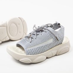 Sandale dama Priskilla Gri 5