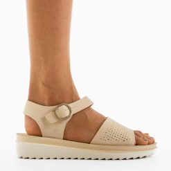 Sandale dama Regina Bej 3