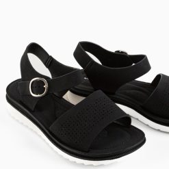 Sandale dama Regina Negre 5