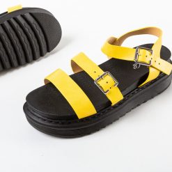 Sandale dama Sameer Galbene 4