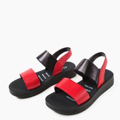 Sandale dama Sheryl Rosii 4