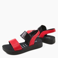 Sandale dama Sheryl Rosii 5