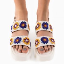 Sandale dama Simba Albe 2