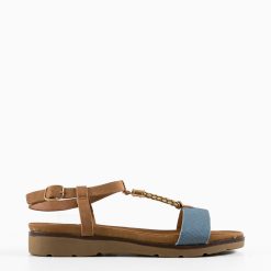 Sandale dama Surind Albastre 3