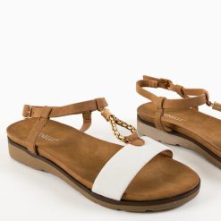 Sandale dama Surind Albe 3