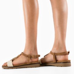 Sandale dama Surind Bej 2