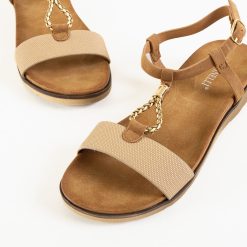 Sandale dama Surind Khaki 4