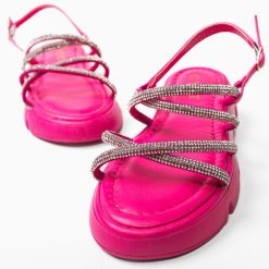 Sandale dama Teysty Fuchsia 5