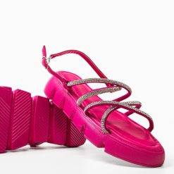 Sandale dama Teysty Fuchsia 7