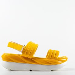 Sandale dama Tratup Galbene 3