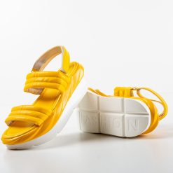 Sandale dama Tratup Galbene 6