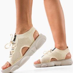 Sandale dama Vivien Bej 3