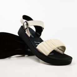 Sandale dama Wendy Bej 3