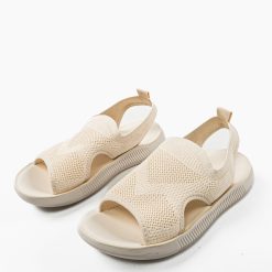 Sandale dama Xaliima Bej 4