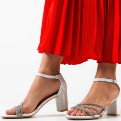 Sandale dama Yunus Argintii 3
