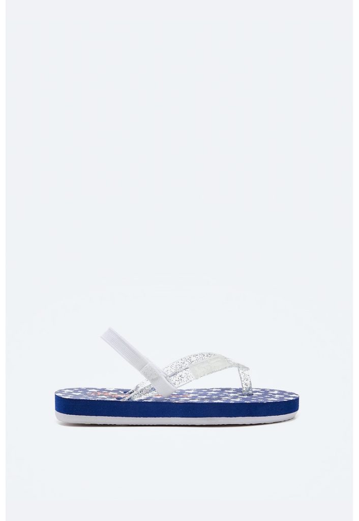 Sandale din material moale cu bareta slingback-FETE/INCALTAMINTE/Sandale-INCALTAMINTE/Sandale