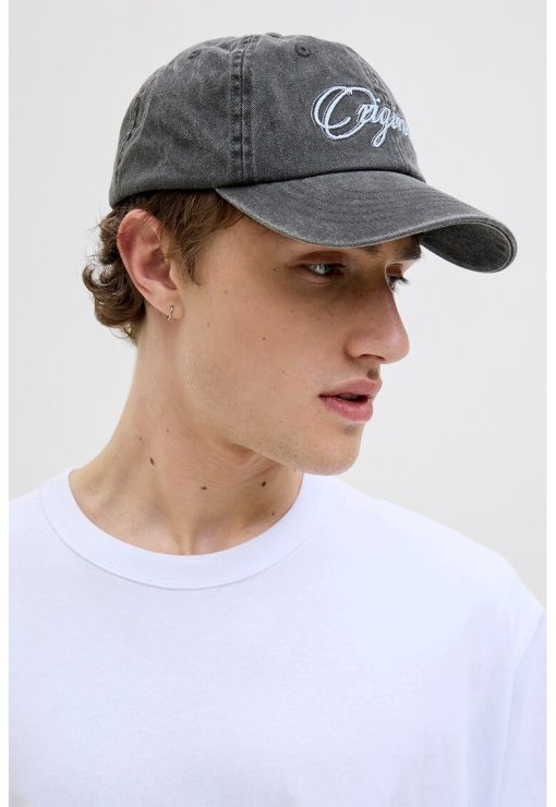 Sapca baseball cu broderie text-BARBATI/GENTI SI ACCESORII/Palarii