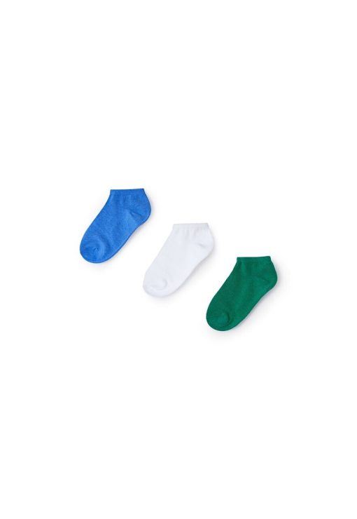 Set 3 perechi sosete medii copii -  303855 - Elastan/Poliamida - Multicolor - One size INTL-BAIETI/IMBRACAMINTE/Lenjerie intima-IMBRACAMINTE/Lenjerie intima