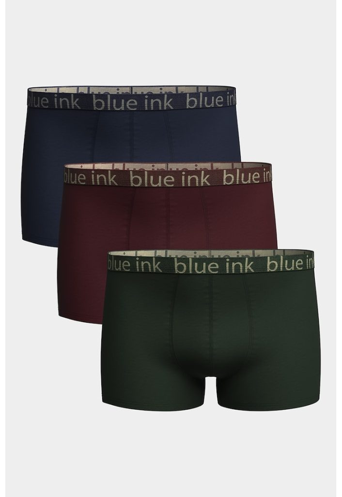 Set de boxeri cu banda cu model in talie - 3 perechi-BARBATI/IMBRACAMINTE/Lenjerie intima-IMBRACAMINTE/Lenjerie intima
