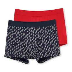 Set de boxeri din amestec de bumbac - 2 perechi-BARBATI/IMBRACAMINTE/Lenjerie intima-IMBRACAMINTE/Lenjerie intima