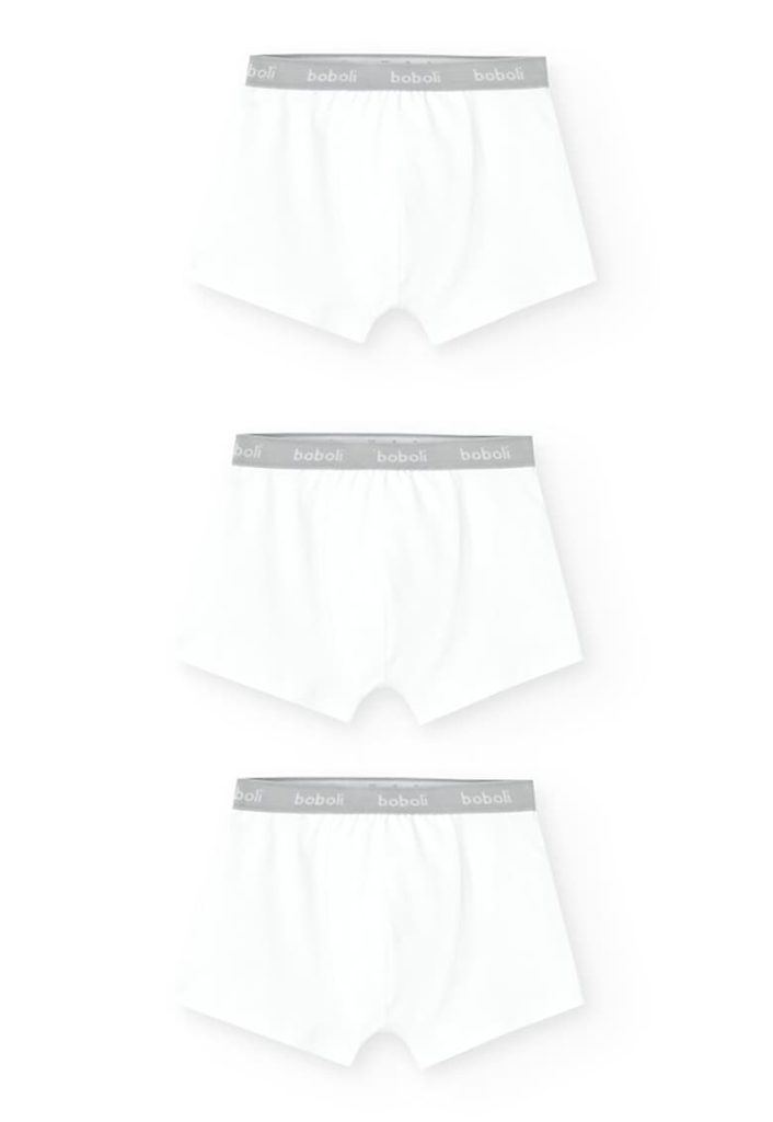 Set de boxeri din amestec de bumbac - 3 perechi-BAIETI/IMBRACAMINTE/Lenjerie intima-IMBRACAMINTE/Lenjerie intima