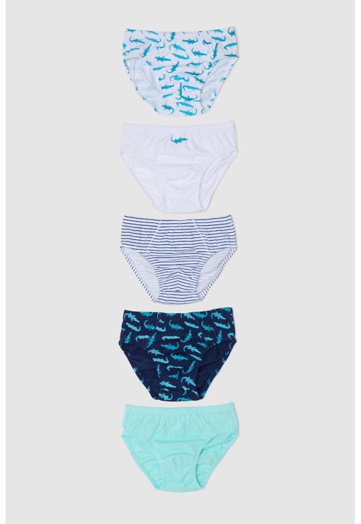 Set de chiloti cu imprimeu - 5 perechi-BAIETI/IMBRACAMINTE/Lenjerie intima-IMBRACAMINTE/Lenjerie intima