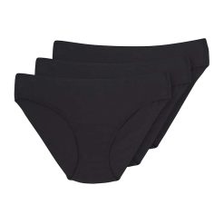 Set de chiloti din amestec de bumbac - 3 perechi-FEMEI/IMBRACAMINTE/Lenjerie intima-IMBRACAMINTE/Lenjerie intima