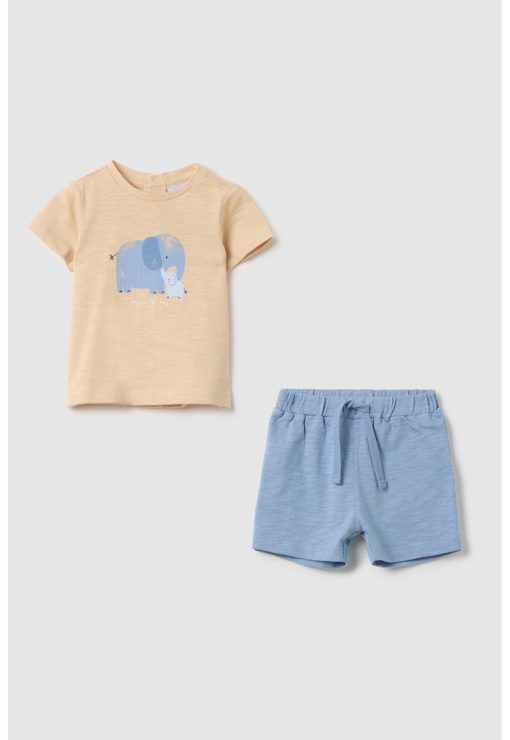 Set de pantaloni scurti si tricou - 2 piese-FETE/IMBRACAMINTE/Seturi de imbracaminte-IMBRACAMINTE/Seturi de imbracaminte